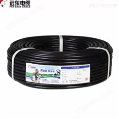 远东电缆 铜芯铜网编织屏蔽控制硬电缆KVVP 4芯