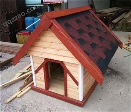 德晟可定制防腐木猫房 室外庭院碳化木狗屋 来图定制