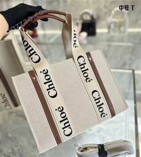 克洛伊 CHLOE蔻依 22新款 托特包 购物袋 字母帆布包