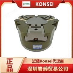 适用于大型工件的粗力卡盘CKU-200AS-QA-ET3S1-Z 日本近藤KONSEI