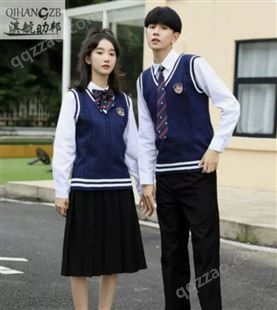 英伦学院风高中生韩版毕业校服 支持定制 定做学生服装