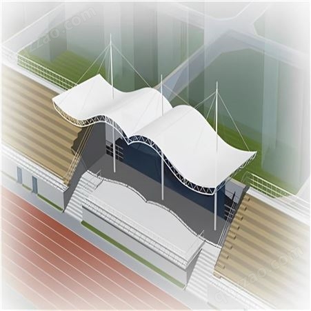 遮阳棚膜结构 户外景区防雨观景公园建设工程承包设计 欢迎致电