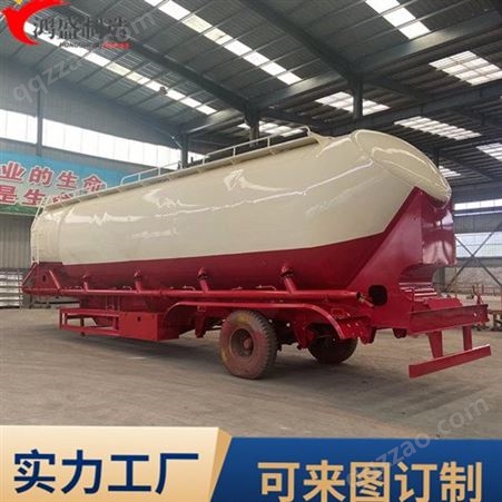 62立方面粉运输罐车 6仓罐式半挂车 设计合理装卸成本低