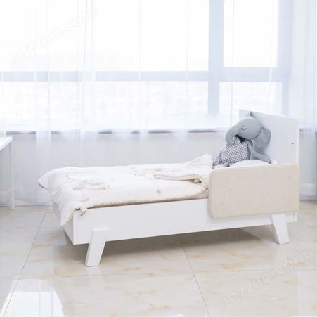 Hörstel iSleep 德国赫思婴儿床 水性漆可变形北欧简约风白色宝宝床婴儿床