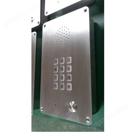 不锈钢洁净室用电话机 自由拨号 IP对讲 自动挂机