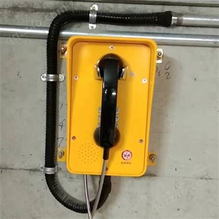 加工定制 隧道管廊施工应急通信设备 声光广播光纤电话机 防水防潮