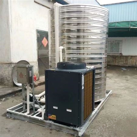 免安装空气能热泵一体机3匹+3吨保温水箱变频泵 一体机组设备