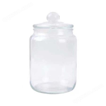 玻璃储藏罐 利江商贸家用透明玻璃杂粮储物罐 玻璃杂粮储物罐定制 密封玻璃罐