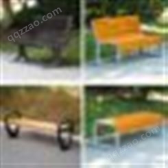铸铝公园椅铝合金长凳