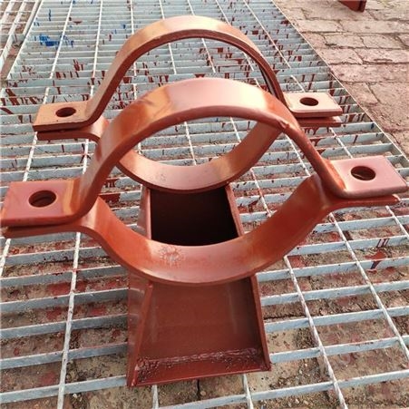 碳钢D3双孔管夹水管道紧固管卡抱箍固定管托