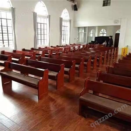 承 德 教堂长椅 全国各省发货 专做教堂设备 好质量