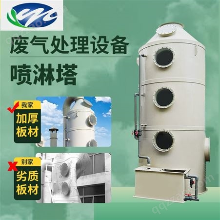 不锈钢喷淋塔 酸雾废气吸附处理洗涤塔 工业脱硫塔专用