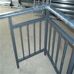 鑫克 定制0.9米高铁艺阳台护栏 高强度安全防护栏杆