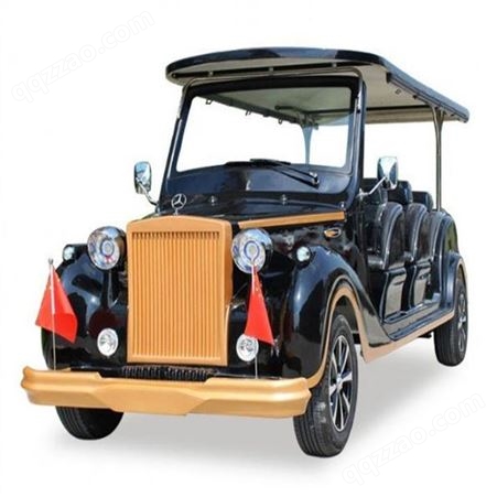 珠海景区旅游电动观光车 售楼处看房车 四轮复古老爷车
