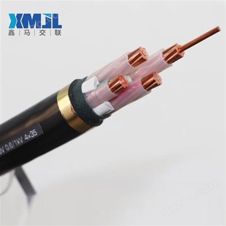 鑫马线缆厂批发低压电力电缆YJV 0.6/1KV 3x70+1x35 70平方铜电缆