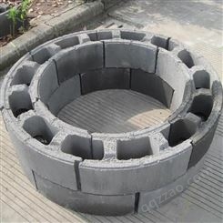 圆井模块 模井砌块型号尺寸 消防井砌块价格
