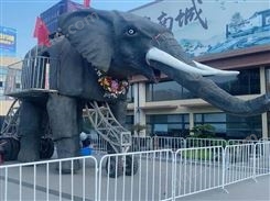 商场巡游道具机械大象 举办一场需要人力