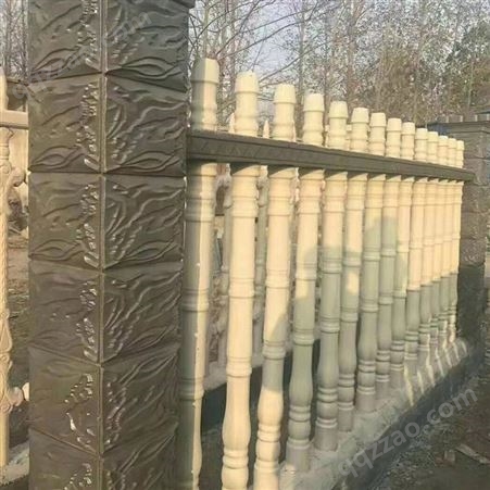 水泥仿石护栏 抗冲击性强 道路桥梁使用 汇石供应 100cm
