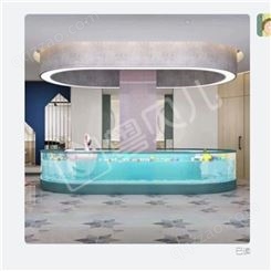 海南保亭州钢化玻璃亲子游泳池-亲子游泳池设备-亲子游泳加盟-伊贝莎