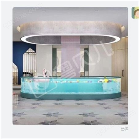宁夏银川钢化玻璃婴儿游泳池-亚克力婴儿游泳池-钢结构婴儿游泳池-伊贝莎