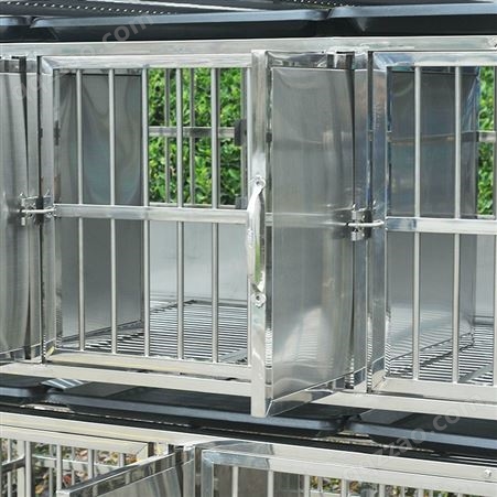 组合式狗笼不锈钢多层笼三层子母笼展示笼猫舍猫屋