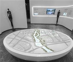 中达创美专业设计制作地形地貌山体城市规划沙盘模型定制