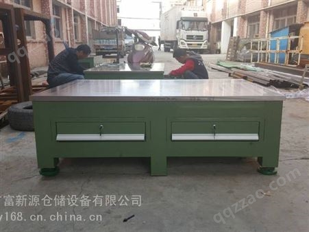 FXYMJZ007承重3吨模具桌 钢板台面模具桌子生产厂 模房模具维修桌定做