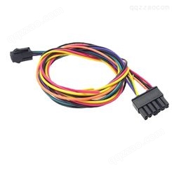 厂家电缆组件 Molex 12 针连接器电子线束电缆 公母对接插头