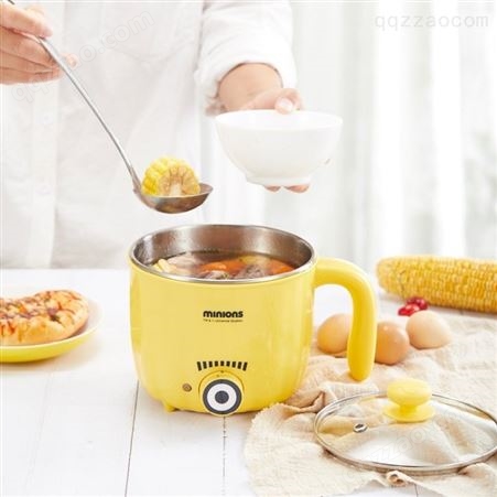 神偷奶爸小黄人多功能电煮锅，儿童礼品，创意产品，一件代发定制SA-DZG12