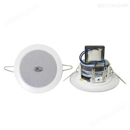帝琪背景音乐系统设备吸顶音响设计方案防潮同轴吸顶喇叭推荐DI-5501